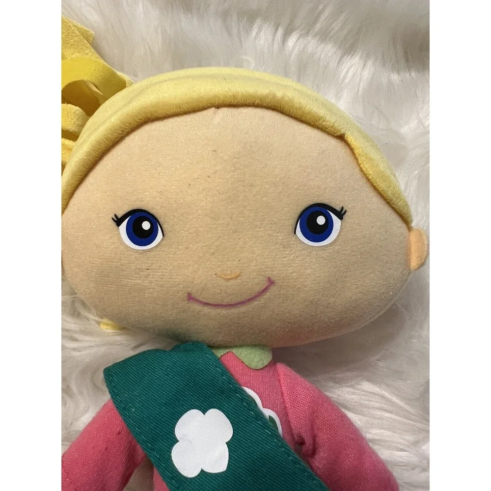 Vintage Yottoy Girls Scout Friendship Chloe‎ Plush Stuff Animal Doll